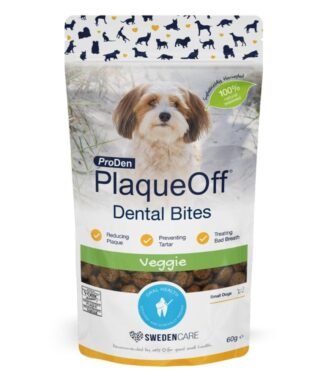 Removedor de Sarro Natural PlaqueOff Dental Bites para perros