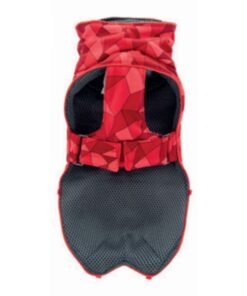 Alternative view of Abrigo Air rojo para perros