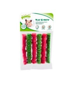 Juguete comestible tiras Pawise para roedores
