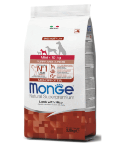Alimento Monge para perro Cachorro Raza Pequeña Cordero 2.5kg