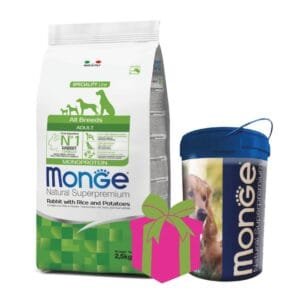 Alimento Monge para perro Adulto Monoproteína Conejo 12kg