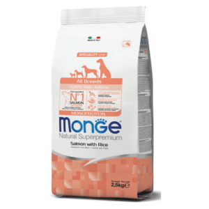 Alimento Monge para perro Cachorro Monoproteína Salmon 2.5kg