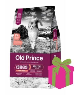 Alimento para Gato Adulto Castrado Old Prince Novel Cordero 3kg