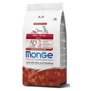 Alimento Monge para perro Adulto Raza Pequeña Cordero 2.5kg
