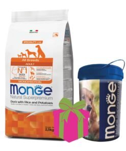 Alimento Monge para perro Adulto Monoproteína Pato 12kg