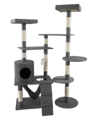 Rascador IM1904 - 98 x 39 x 157cm - Interactivo con Juguete – RESERVA