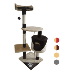 Rascador IMDS5 - 40 x 40 x 110cm - Interactivo con Juguetes – RESERVA