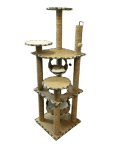 Rascador IMTD7 - 45 x 45 x 142cm - Interactivo con Juguetes – RESERVA