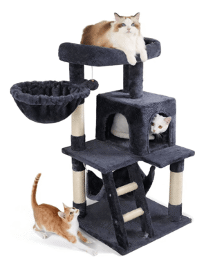 Rascador IMTW006 - 50 x 50 x 98cm - Interactivo con Juguetes – RESERVA