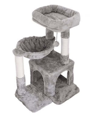 Rascador IMTW019 - 50 x 40 x 75cm - Interactivo con Juguete – RESERVA