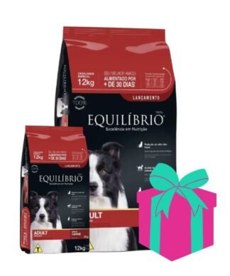 Alimento Equilibrio Adulto Carne Razas Medianas 15kg + 3kg