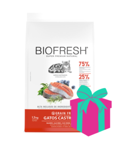 Alimento Biofresh para gato Adulto Castrado Salmón 7.5kg