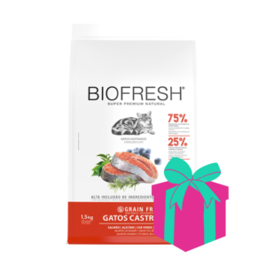 Alimento Biofresh para gato Adulto Castrado Salmón 7.5kg