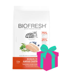 Alimento Biofresh para gato Adulto Castrado Pollo 7.5kg