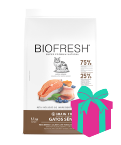 Alimento Biofresh para gato Senior Salmón 7.5kg