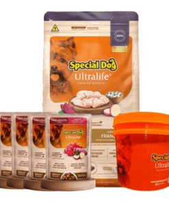 Alimento para perro Special Dog Ultralife Senior Razas Pequeñas 10.1kg + Tarro + Pouch de REGALO!