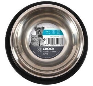 Plato de acero inoxidable MPETS Crock