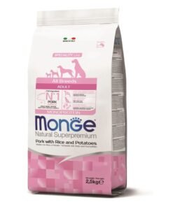 Alimento Monge para perro Adulto Monoproteína Cerdo 2,5kg