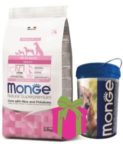 Alimento Monge para perro Adulto Monoproteína Cerdo 12kg