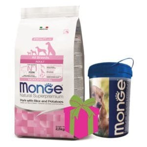 Alimento Monge para perro Adulto Monoproteína Cerdo 12kg
