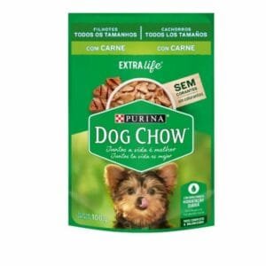 Sobre Carne en Salsa para Perro Cachorro Dog Chow 100g