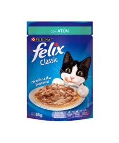 Sobre de Atun en Salsa para Gato Felix Classic 85g
