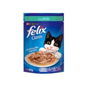 Sobre de Atun en Salsa para Gato Felix Classic 85g