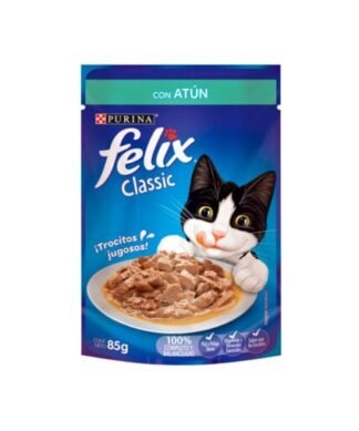 Sobre de Atun en Salsa para Gato Felix Classic 85g