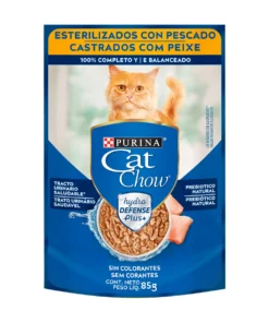 Sobre para Gato Castrado con Pescado Cat Chow 85g