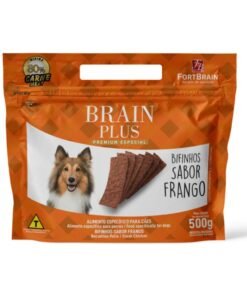 Snack Bifinhos Brain Plus Sabor Pollo 500gr