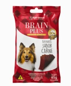 Snack Bifinhos Brain Plus Sabor Carne 65gr