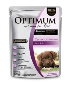 Sobre OPTIMUM Cachorros Sabor Pollo 85g