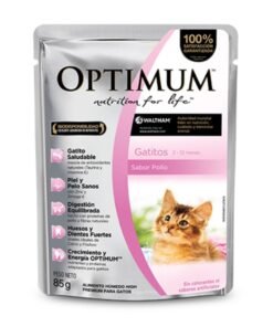 Sobre OPTIMUM Gatitos Sabor Pollo 85g