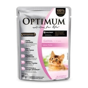 Sobre OPTIMUM Gatitos Sabor Pollo 85g