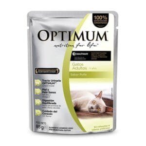 Sobre OPTIMUM Gatos Adultos Sabor Pollo 85g