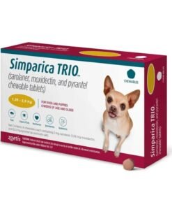 Alternative view of Comprimido Antiparasitario, Antipulgas y Garrapatas Simparica TRIO