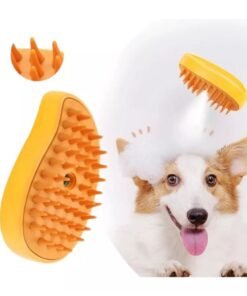 Alternative view of Peine Cepillo A Vapor 3 En 1 Perro Gato Cachorro Masaje Usb