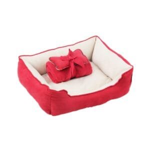 Cama Pawise para perro con Manta y Hueso