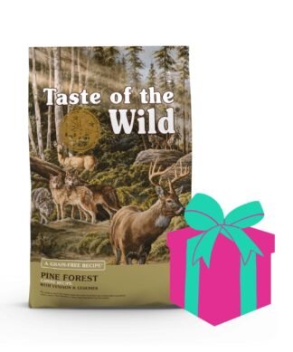 Taste of the Wild Perros Pine Forest Adulto con Venado y Legumbres Grain Free 12kg