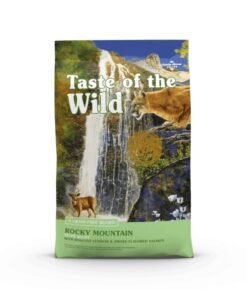 Taste of the Wild Gatos Rocky Mountain con Venado Asado y Salmón Ahumado Grain Free 2kg