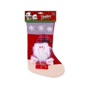 Juguete para perro Media de Navidad MPETS Papa Noel