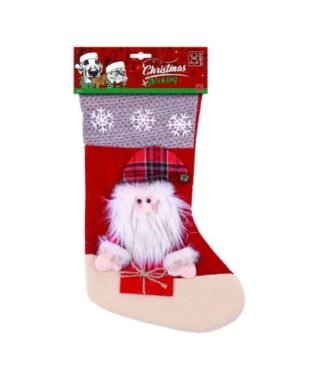 Juguete para perro Media de Navidad MPETS Papa Noel