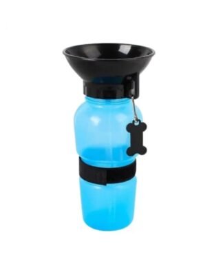 Botella con Plato para Agua