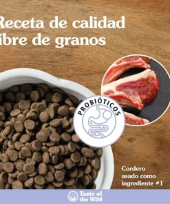 Alternative view of Taste of the Wild Perros Sierra Mountain Adulto con Cordero Asado Grain Free 2kg