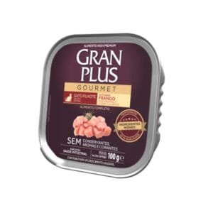 Paté Gran Plus Gatos Cachorro Sabor Pollo 100g
