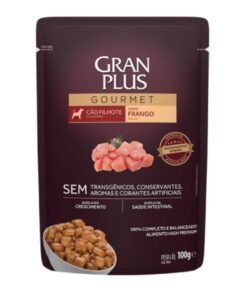 Sachet Gran Plus Perros Cachorros Sabor Pollo 100g