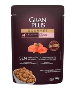 Sachet Gran Plus Perros Adultos Sabor Salmón 100g