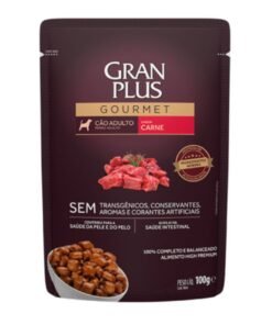 Sachet Gran Plus Perros Adultos Sabor Carne 100g