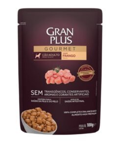 Sachet Gran Plus Perros Adultos Sabor Pollo 100g
