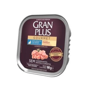 Paté Gran Plus Gatos Adulto Castrado Sabor Pollo 100g